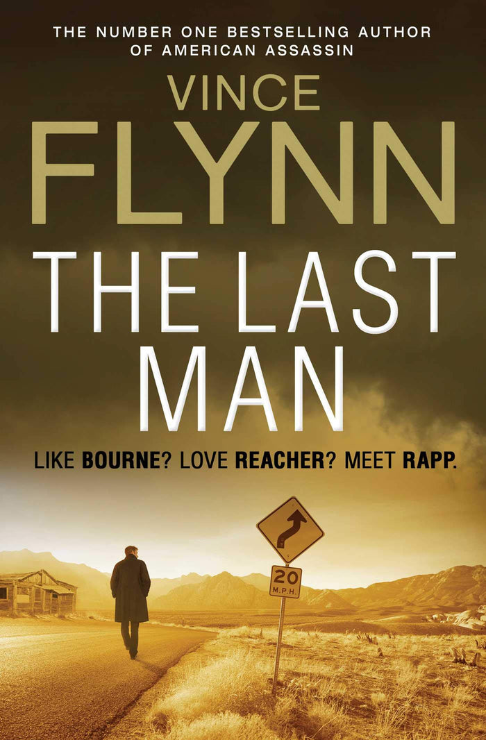 The Last Man by Vince Flynn - Paperback cover
