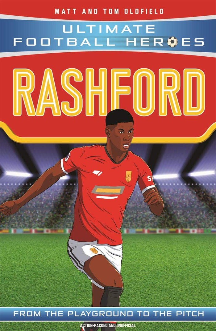 Ultimate Football Heroes Rashford by Matt Oldfield - Paperback cover