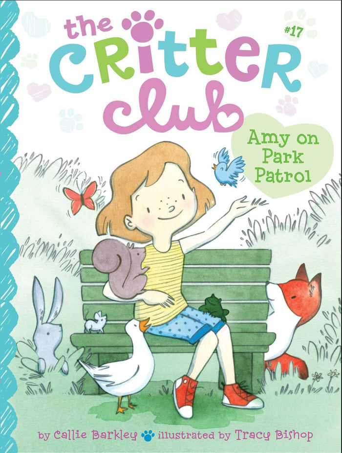 Amy on Park Patrol (The Critter Club) by Callie Barkley - Paperback cover