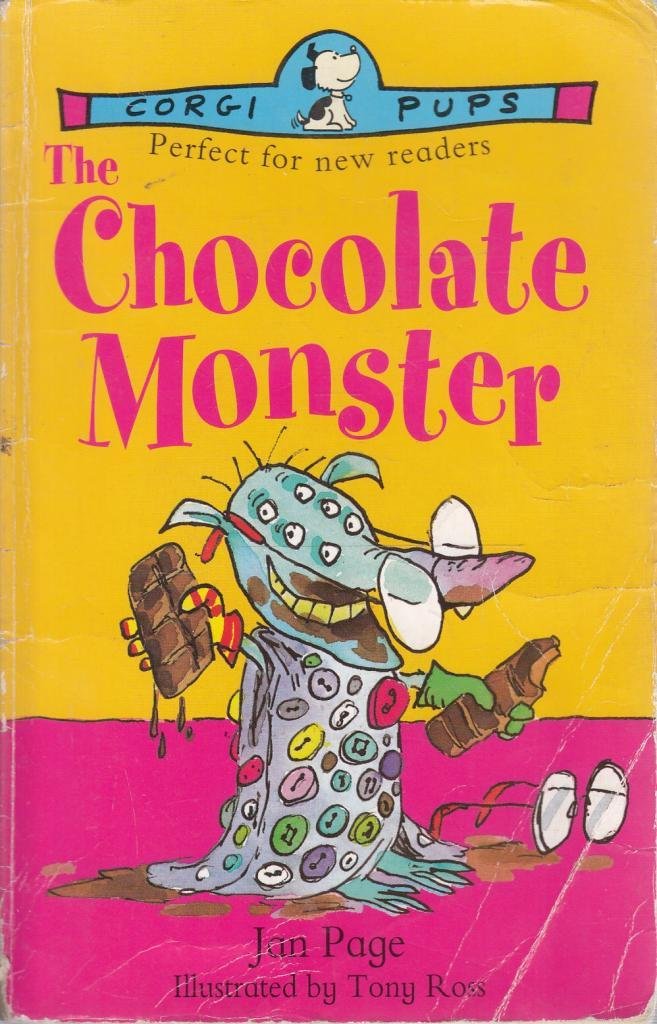 The Chocolate Monster by Jan Page - Paperback cover