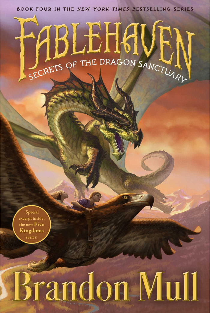 Secrets of the Dragon Sanctuary (4) (Fablehaven), Packaging May Vary by Brandon Mull - Paperback cover