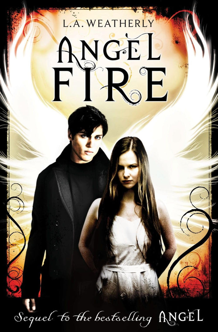 Angel Fire by Lee Weatherly - Paperback cover