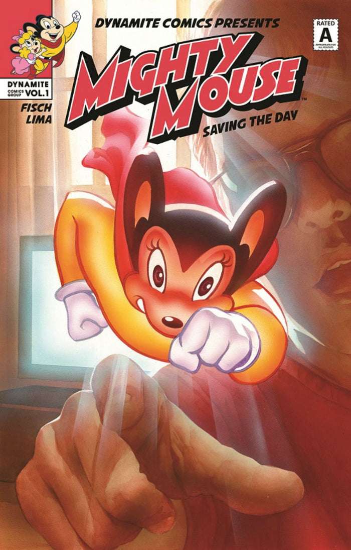 Mighty Mouse Volume 1: Saving The Day by Sholly Fisch - Paperback cover
