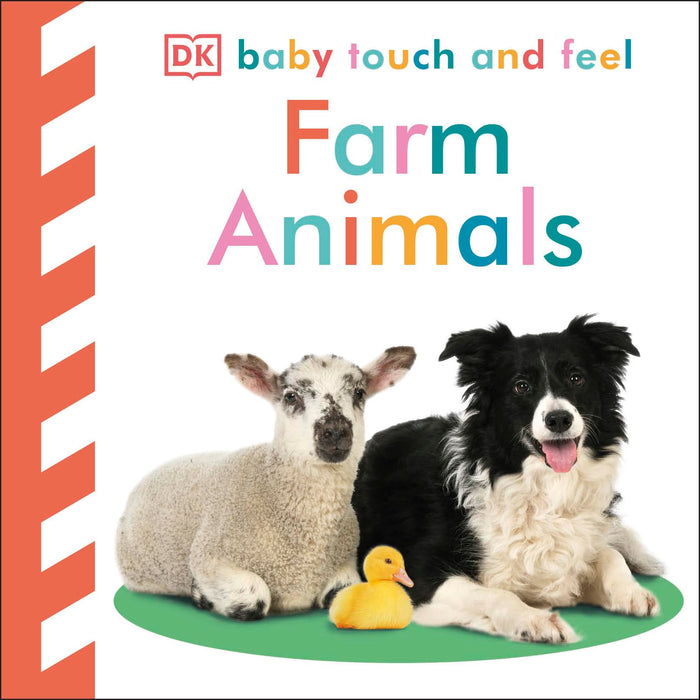 Baby Touch and Feel Farm Animals by DK - Board Book cover