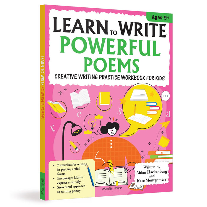 Learn to Write Powerful Poems by Kate Montgomery - Paperback cover