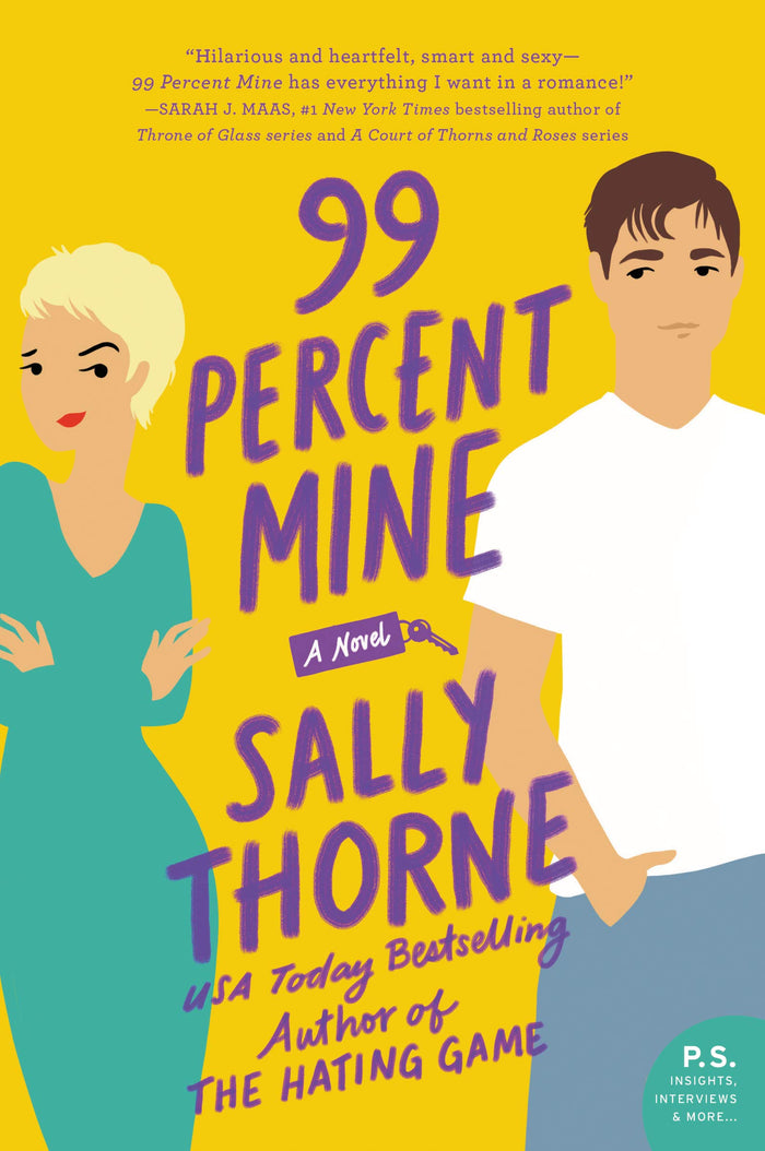 99 Percent Mine: A Novel by Sally Thorne - Paperback cover