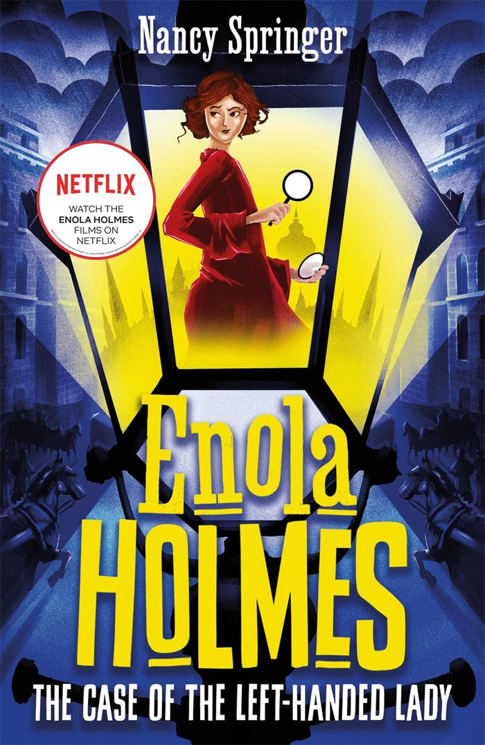 Enola Holmes 2: The Case of the Left-Handed Lady by Nancy Springer - Paperback cover