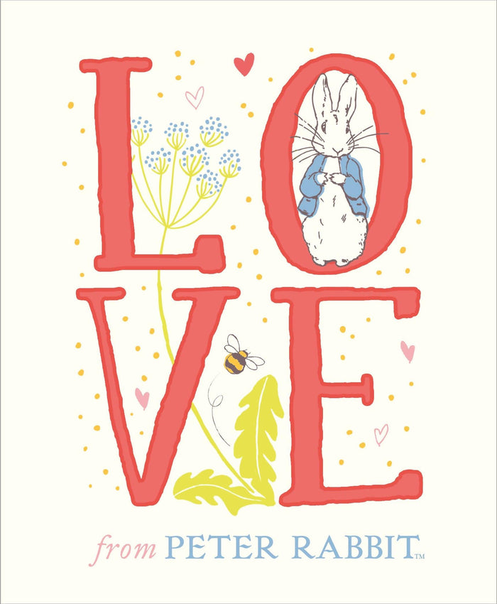Love from Peter Rabbit by Beatrix Potter - Hardcover cover