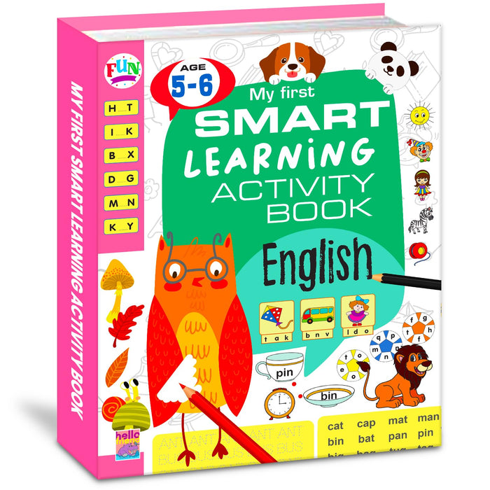 My First Smart learning Activity Book English-3 - Paperback cover