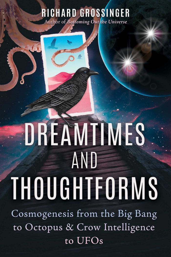 Dreamtimes and Thoughtforms: Cosmogenesis from the Big Bang to Octopus and Crow Intelligence to UFOs by Richard Grossinger - Paperback cover