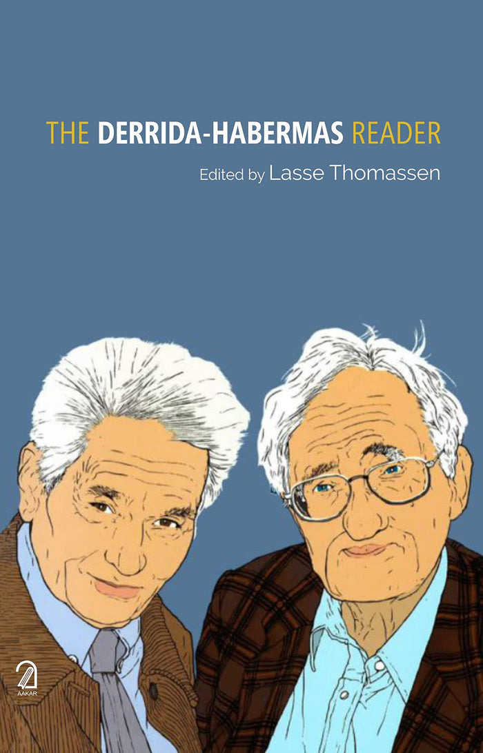 Aakar Books The Derrida - Habermas Reader by Lasse Thomassen - Paperback cover