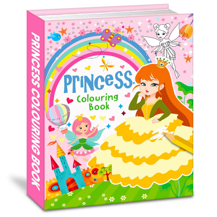 Princess Colouring Book (Pink) - Paperback cover