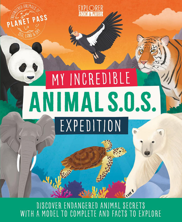 My Incredible Animal S.O.S. Expedition by Emma Martínez - Paperback cover