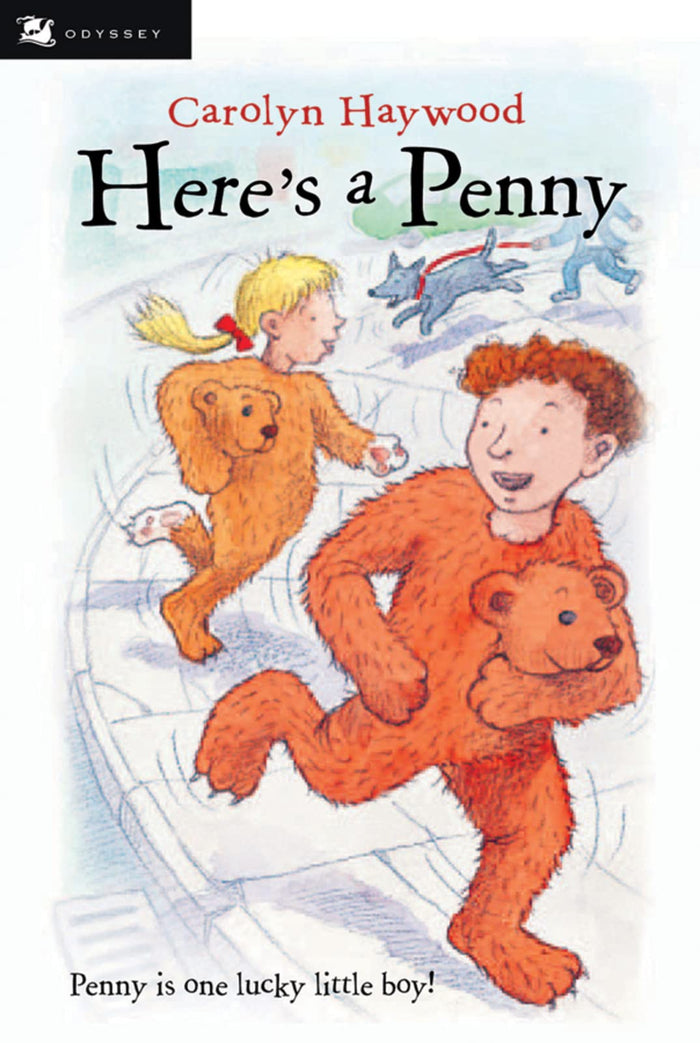 Here's a Penny: A Classic Chapter Book About Adoption and Family for Children (Ages 6-9) (Odyssey/Harcourt Young Classic) by Carolyn Haywood - Paperback cover