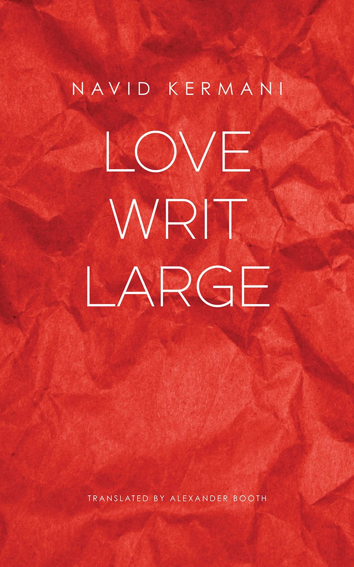 Love Writ Large (The German List) by Navid Kermani - Hardcover cover