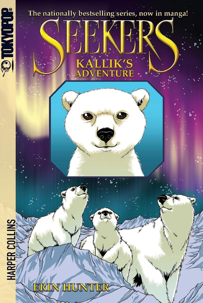 Seekers: Kallik's Adventure (Seekers Manga, 2) by Erin Hunter - Paperback cover