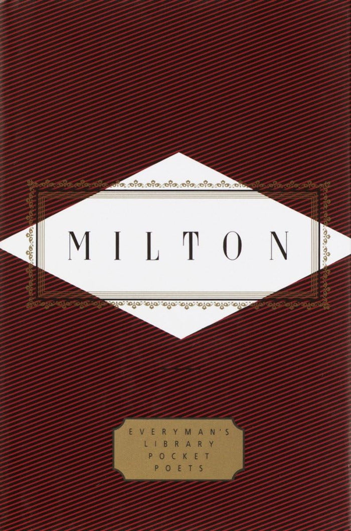 Milton: Poems (Everyman's Library Pocket Poets Series) by John Milton - Hardcover cover