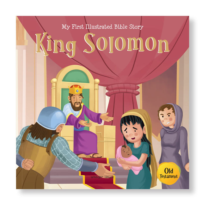 My First Illustrated Bible Story: King Solomon (My First Bible Stories) by Wonder House Books - Paperback cover