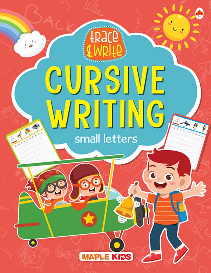 Cursive Writing Trace Write Small Letters by Maple Press - Paperback cover