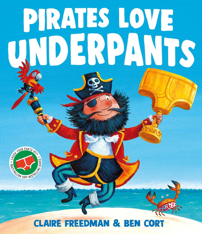 Simon Schuster Pirates Love Underpants by Claire Freedman - Paperback cover