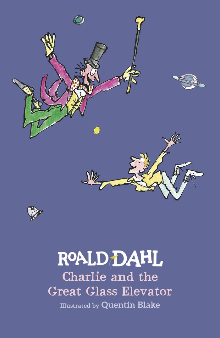 Charlie and the Great Glass Elevator by Roald Dahl - Hardcover cover