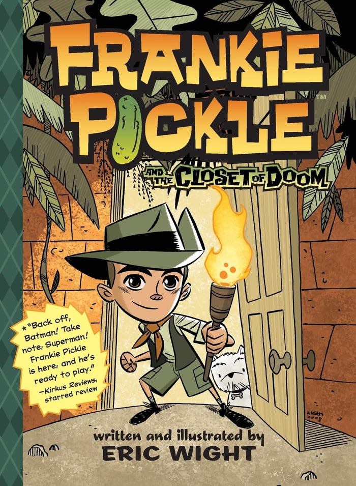 Frankie Pickle and the Closet of Doom by Eric Wight - Paperback cover