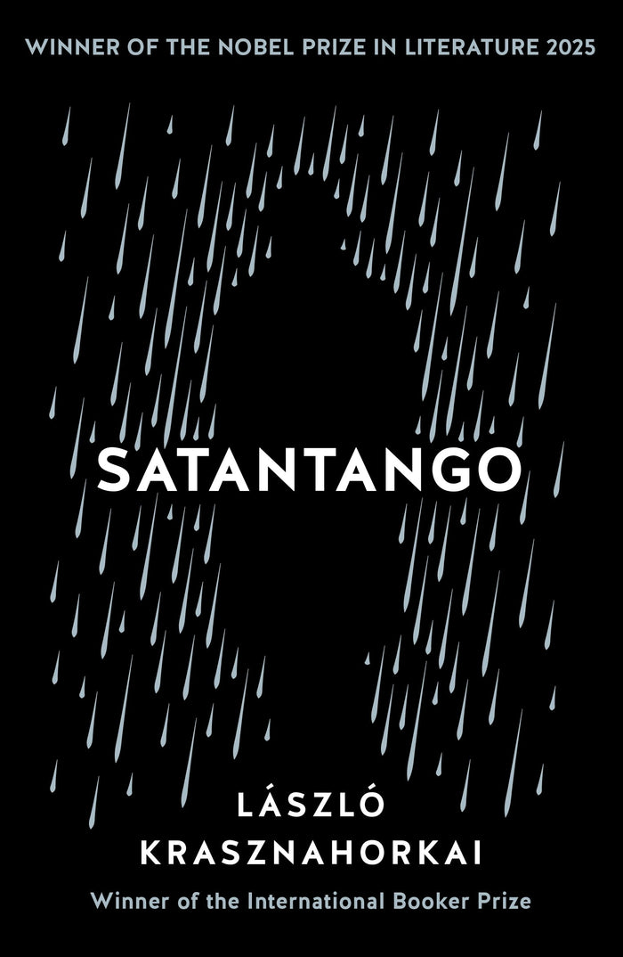Front cover of the book 'Satantango' by Laszlo Krasznahorkai.