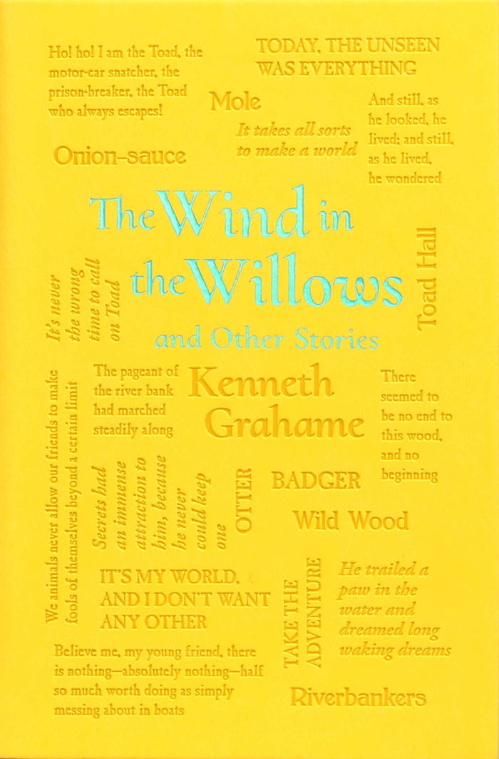The Wind in the Willows and Other Stories (Word Cloud Classics) by Kenneth Grahame - Paperback cover
