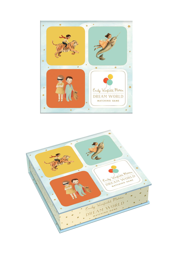 Clarkson Potter Dream World Matching Game: A Memory Game with 20 Matching Pairs for Children by Emily Winfield Martin - Hard Back cover