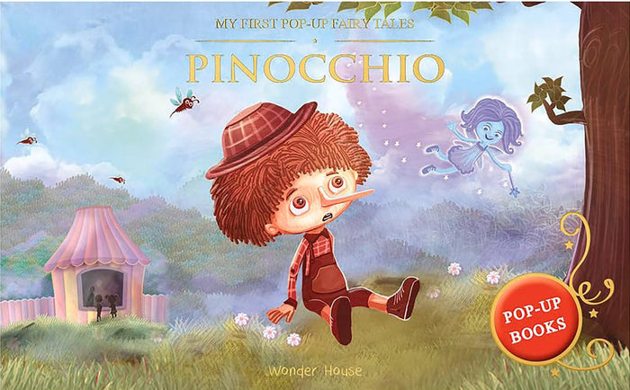 My First Pop Up Fairy Tales - Pinocchio : Pop up Books for children by Wonder House Books - Hardcover cover