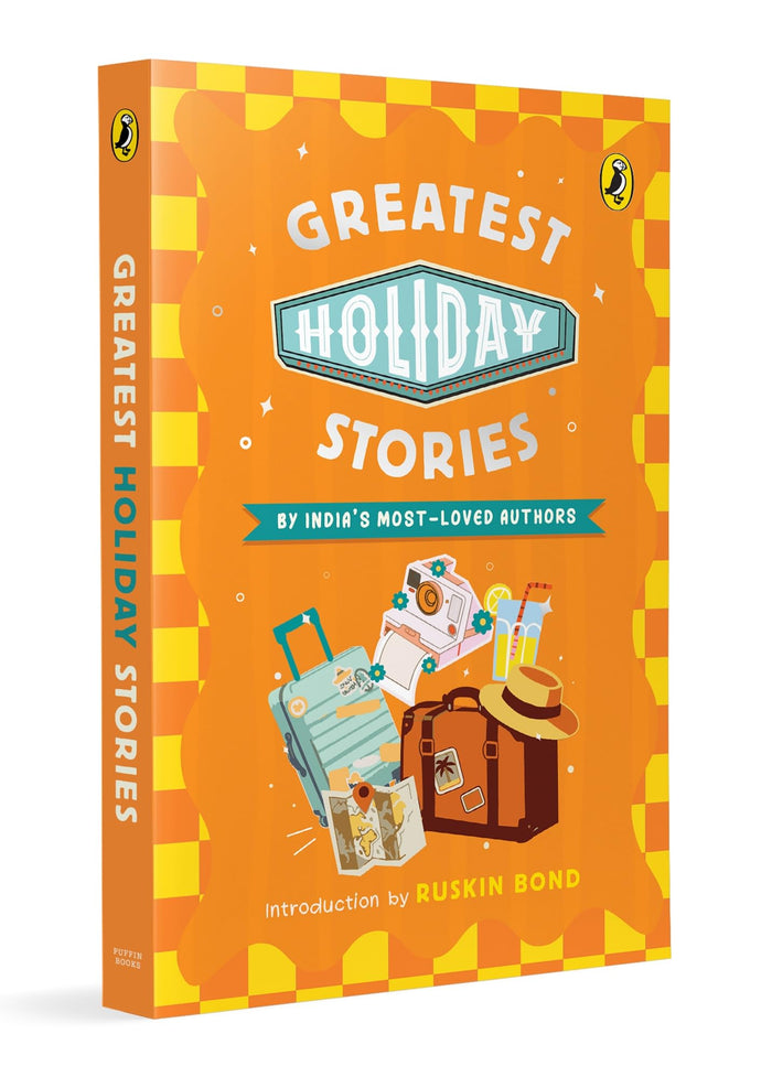 Puffin Book of Holiday Stories by Various Contributors - Paperback cover
