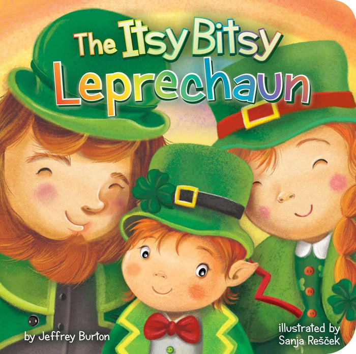 The Itsy Bitsy Leprechaun by Jeffrey Burton - Board Book cover