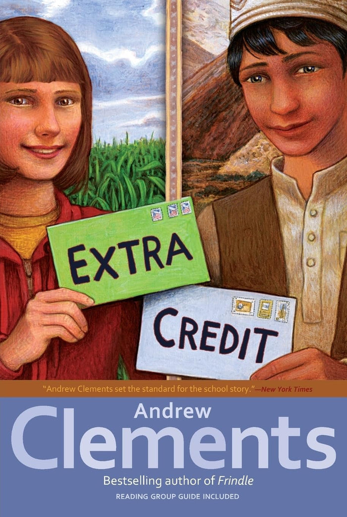 Extra Credit by Andrew Clements - Paperback cover