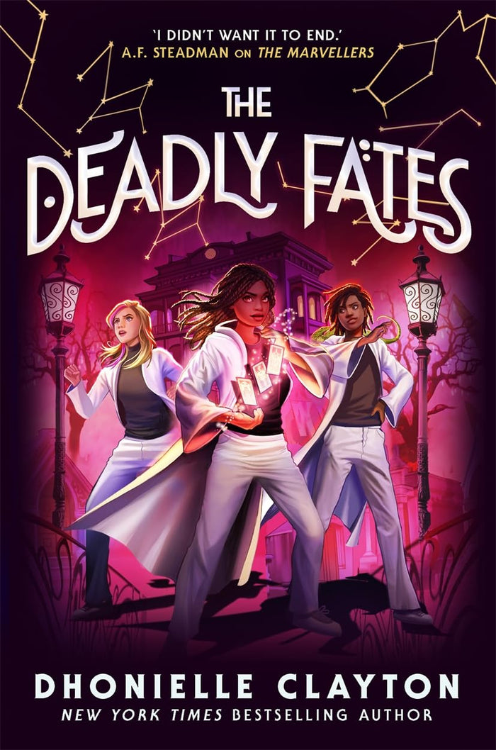 Piccadilly Press The Deadly Fates (The Marvellers 3). by Dhonielle Clayton - Paperback cover