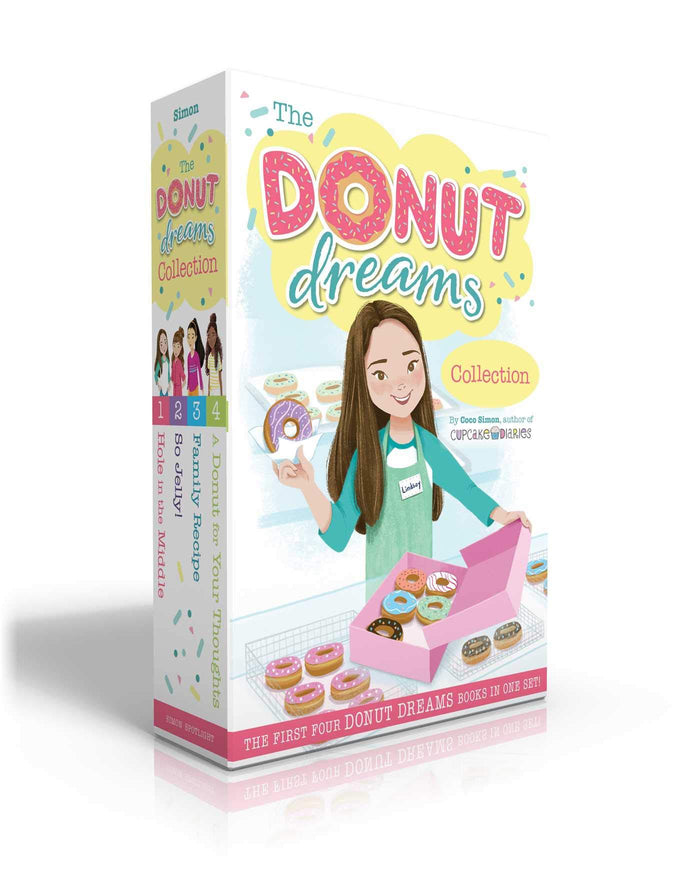The Donut Dreams Collection (Boxed Set): Hole in the Middle; So Jelly!; Family Recipe; A Donut for Your Thoughts by Coco Simon - Paperback cover