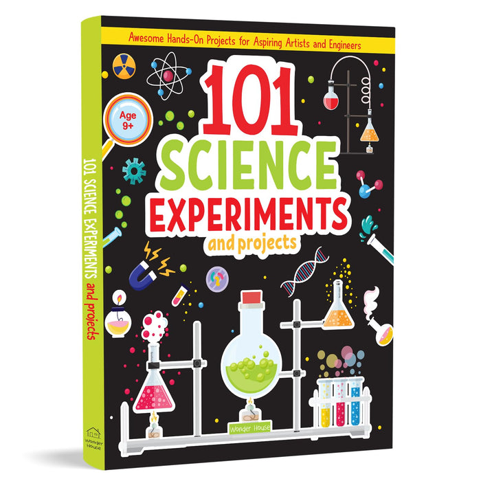 101 Science Experiments and Projects For Children (101 Fun Activities) by Wonder House Books - Paperback cover
