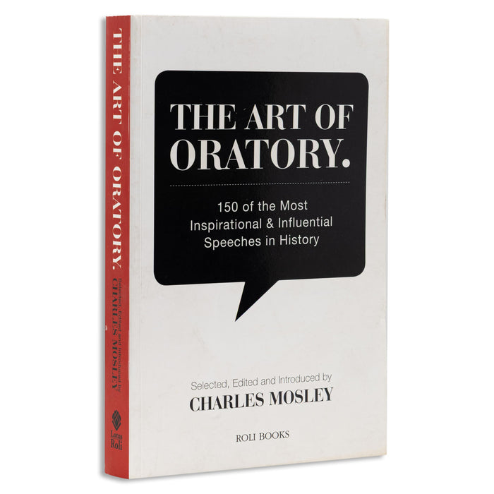 The Art of Oratory by Charles Mosley - Paperback cover