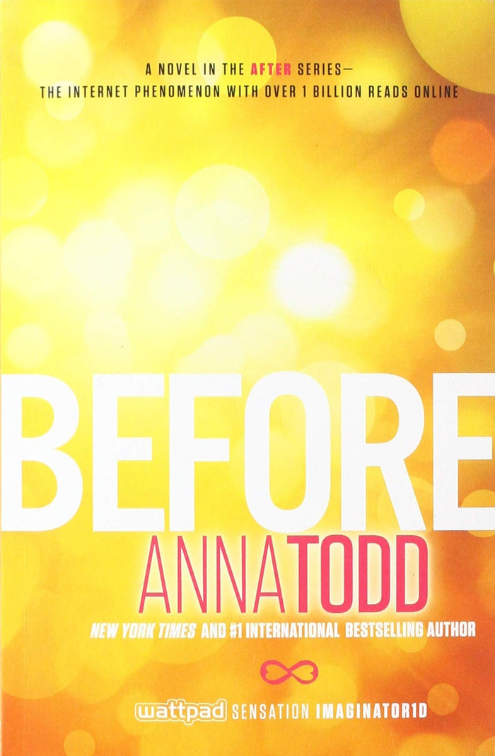 Before (The After Series) by Anna Todd - Paperback cover