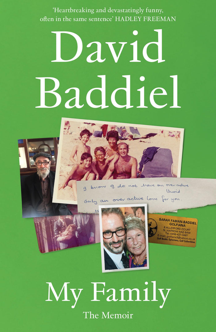 My Family Exaiie Tpb by David Baddiel - Paperback cover