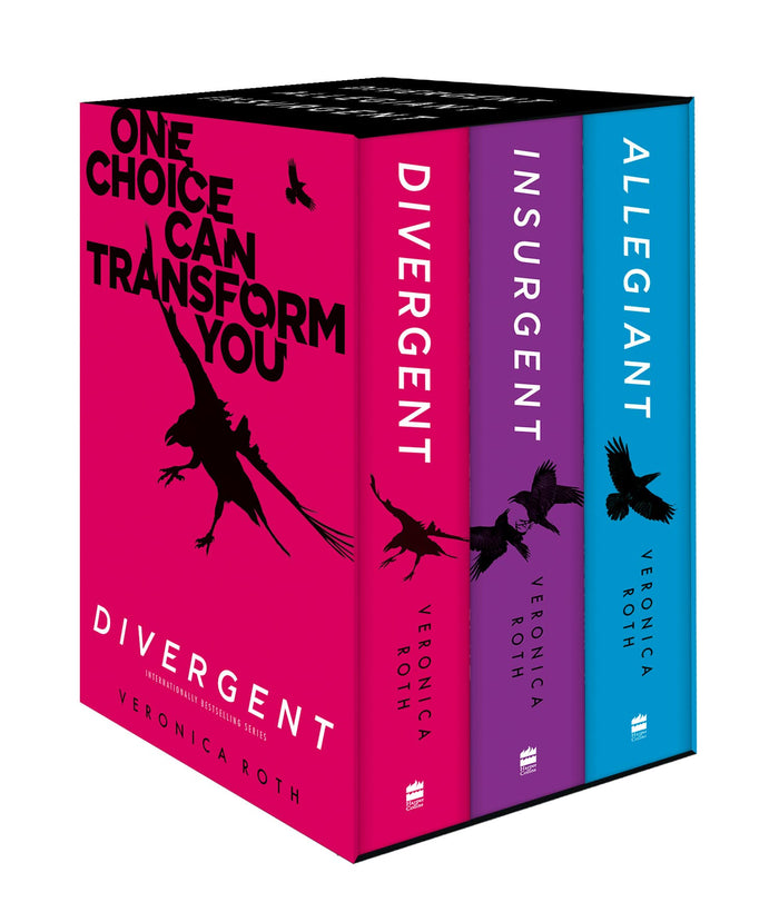 Divergent Series Box Set (Books 1-3) by Veronica Roth - Paperback cover