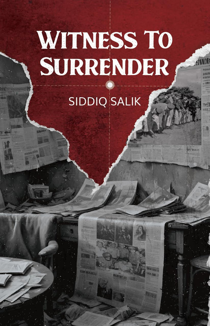 Witness to Surrender by Siddique Salik - Paperback cover