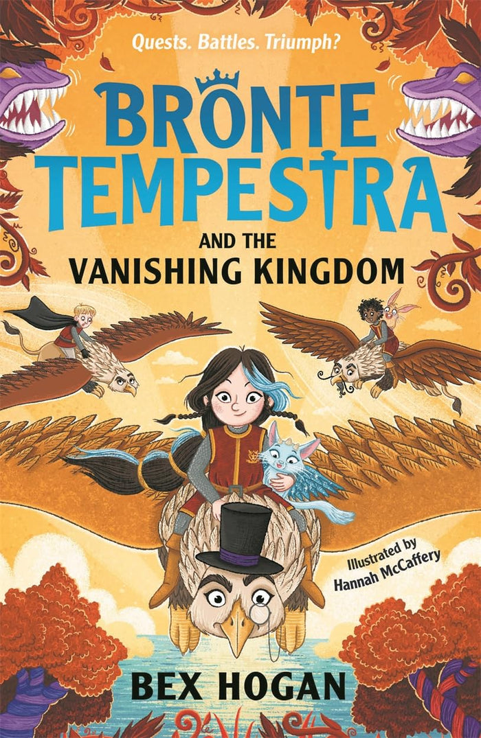 Bronte Tempestra and the Vanishing Kingdom by Bex Hogan - Paperback cover