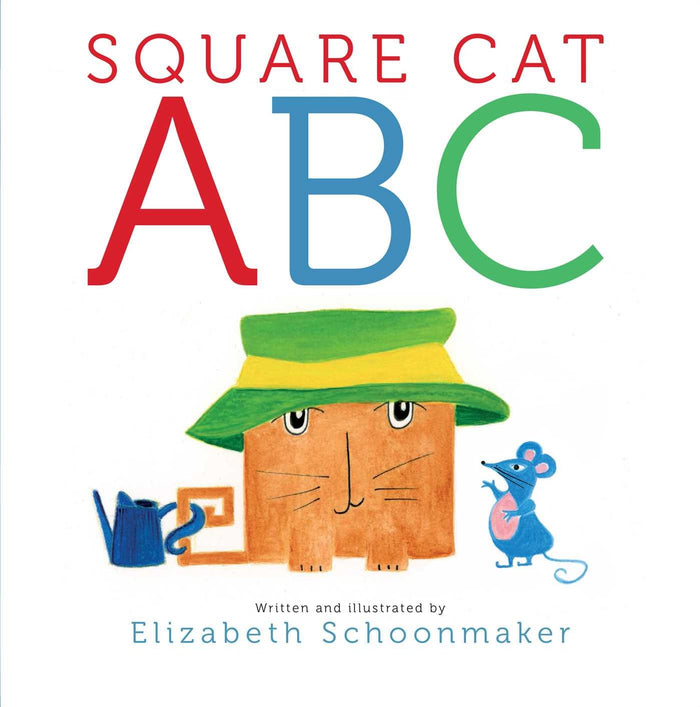 Square Cat ABC by Elizabeth Schoonmaker - Hardcover cover