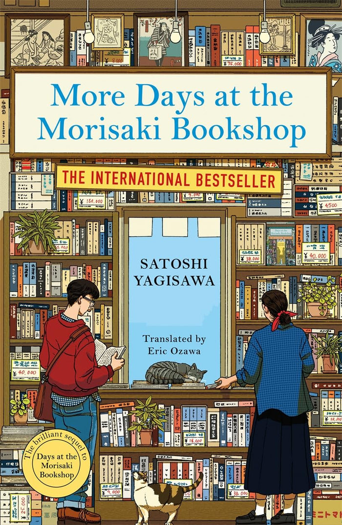 More days at the morisaki bookshop by Satoshi Yagisawa - Paperback cover
