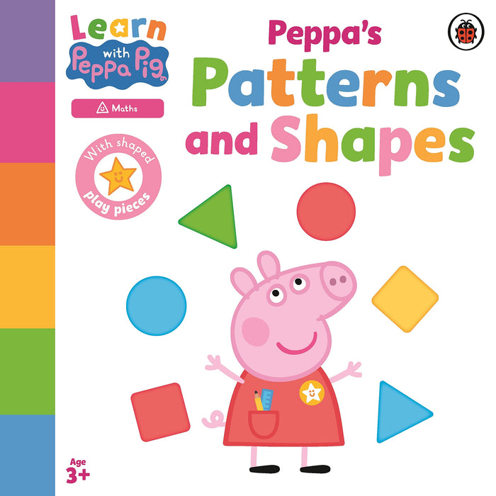 Learn with Peppa: Peppa's Patterns and Shapes by Peppa Pig - Board Book cover