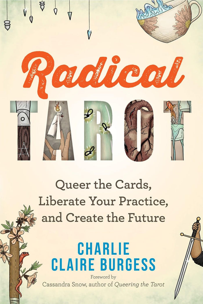 Radical Tarot by Charlie Claire Burgess - Paperback cover