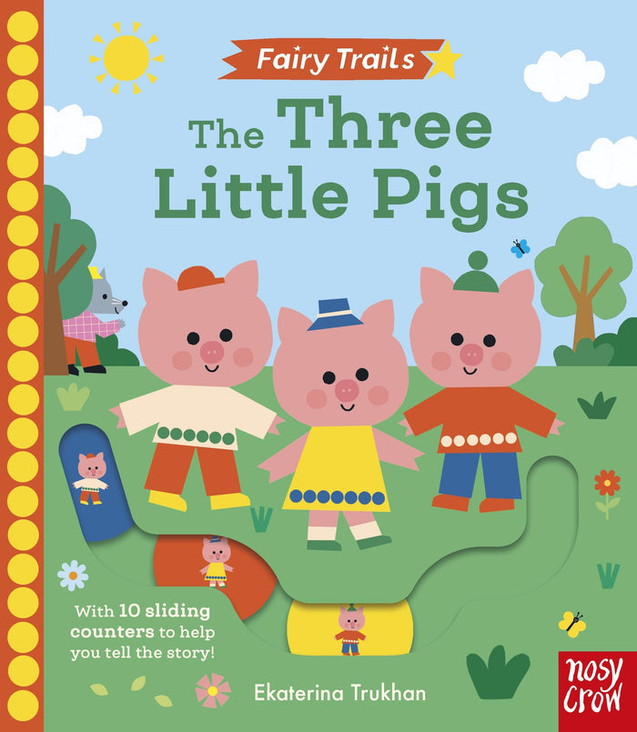 Fairy Trails: The Three Little Pigs by Ekaterina Trukhan - Board Book cover