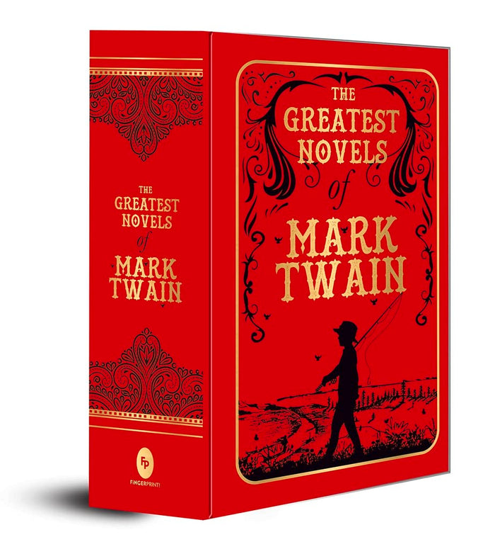 Greatest Novels of Mark Twain (Deluxe Hardbound Edition), The by Mark Twain - Hardcover cover