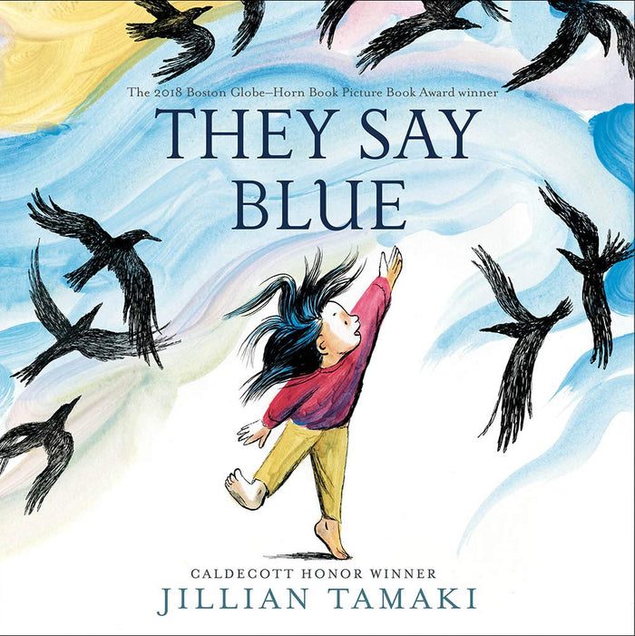 They Say Blue by Jillian Tamaki - Hardcover cover