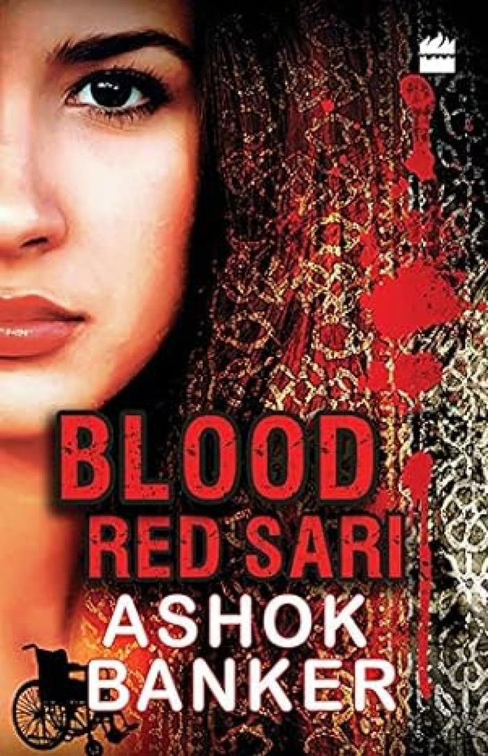 Blood Red Sari by Ashok Banker - Paperback cover